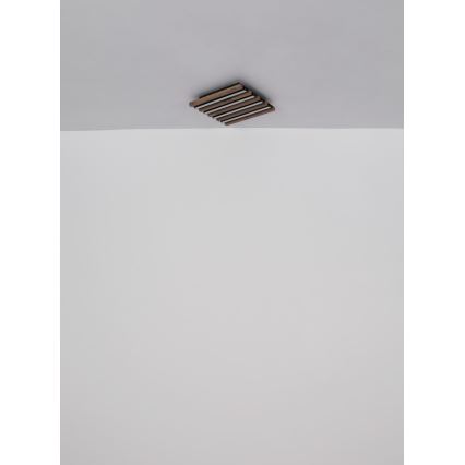 Globo - Iluminação de teto LED LED/30W/230V 3000K 45x45 cm madeira