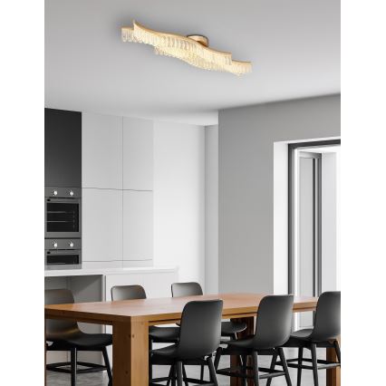 Globo - Iluminação de teto LED LED/35W/230V 3200K 18x108 cm dourado