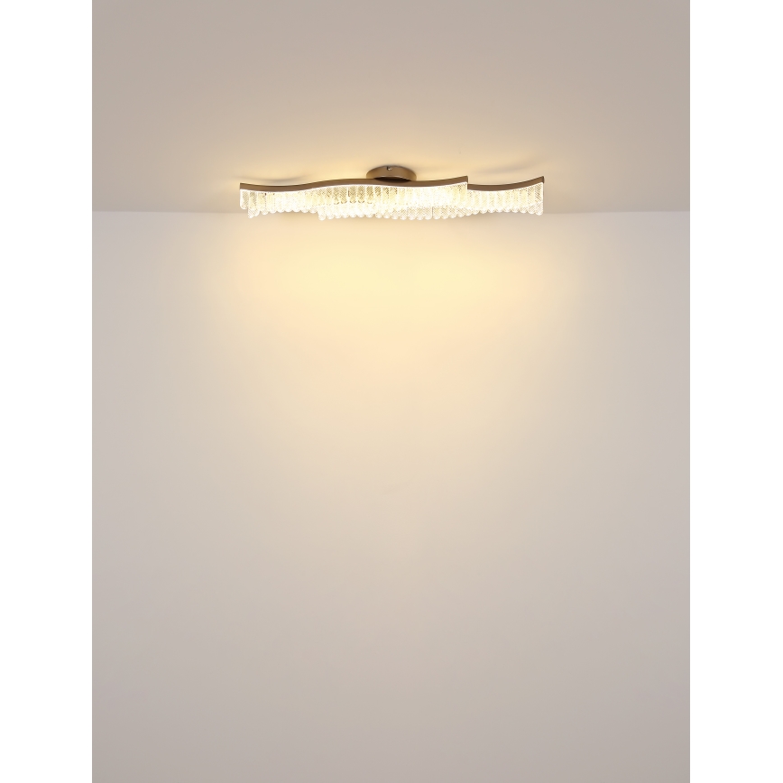 Globo - Iluminação de teto LED LED/35W/230V 3200K 18x108 cm dourado