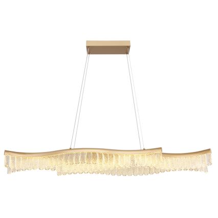 Globo - Candeeiro suspenso LED LED/35W/230V 3200K dourado