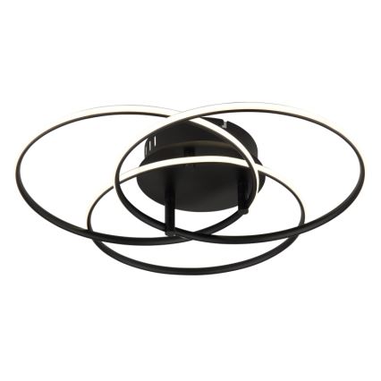 Globo - Iluminação de teto LED LED/40W/230V 4000K diâmetro 45,6 cm preto