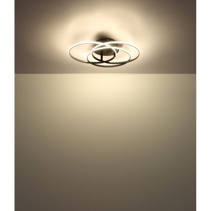 Globo - Iluminação de teto LED LED/40W/230V 4000K diâmetro 45,6 cm preto