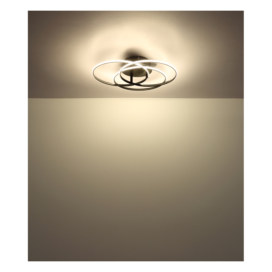 Globo - Iluminação de teto LED LED/40W/230V 4000K diâmetro 45,6 cm preto
