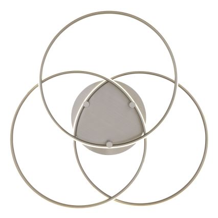 Globo - Iluminação de teto LED LED/40W/230V 4000K diâmetro 45,6 cm cromado mate
