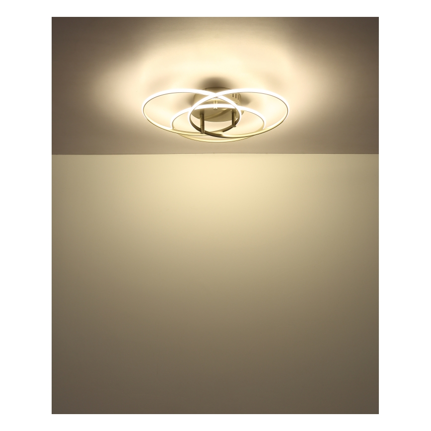 Globo - Iluminação de teto LED LED/40W/230V 4000K diâmetro 45,6 cm cromado mate
