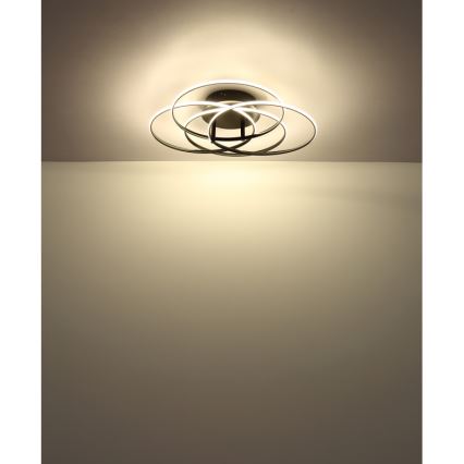 Globo - Iluminação de teto LED LED/55W/230V 4000K diâmetro 51,5 cm preto