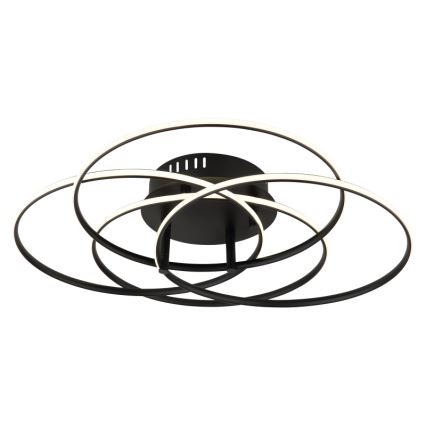 Globo - Iluminação de teto LED LED/55W/230V 4000K diâmetro 51,5 cm preto