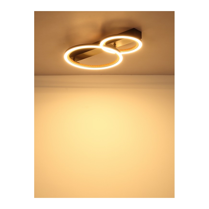 Globo - Candeeiro de tecto LED/30W/230V 3000K 44x30 cm