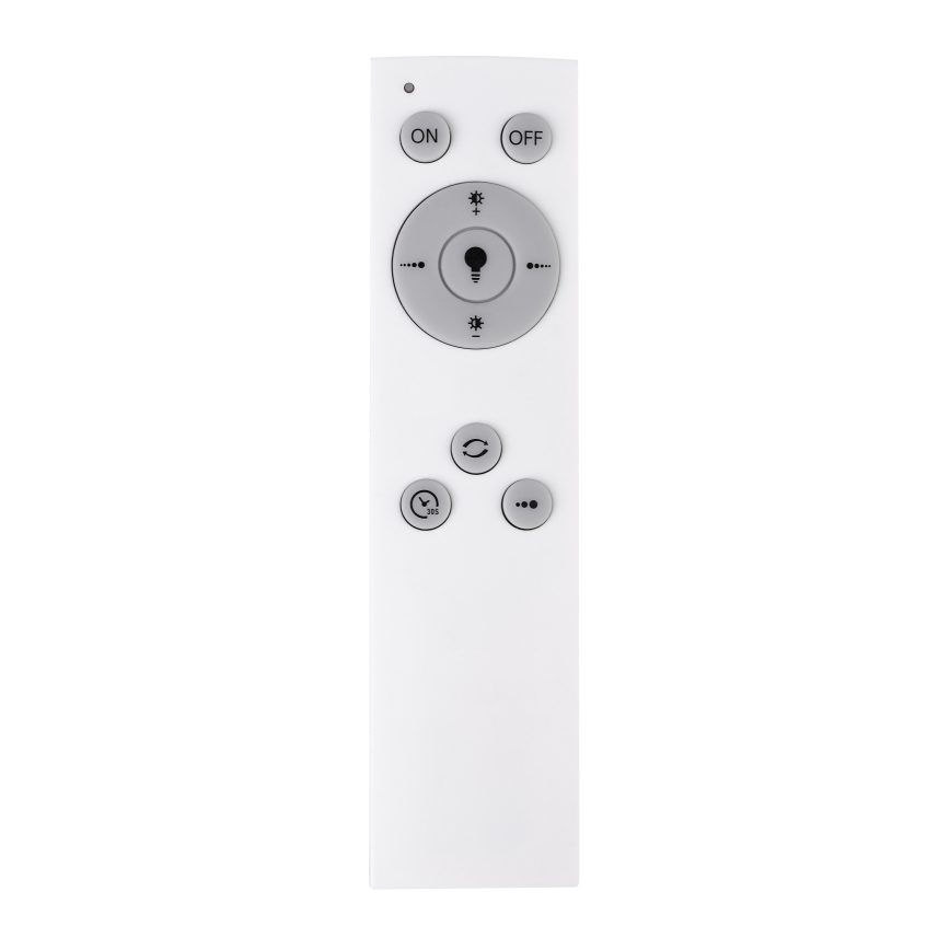 Globo - Candeeiro de teto LED dimerizável LED/40W/230V 2700-6500K 32,5x87,5 cm preto + controlo remoto