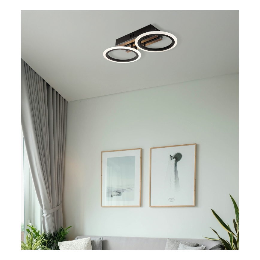 Globo - Candeeiro de tecto LED 15W/230V 3000/4200/600K 21x44,5 cm