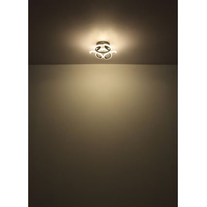 Globo - Plafon LED LED/24W/230V 2700/4000/6000K diâmetro 26 cm preto