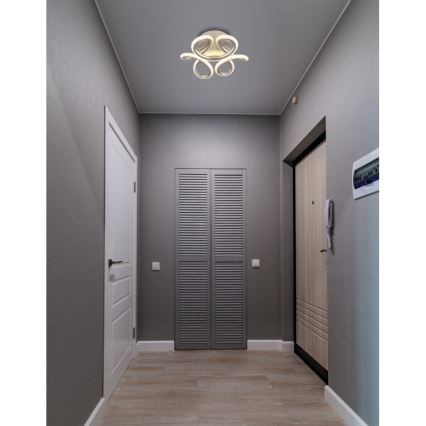 Globo - Iluminação de teto LED LED/24W/230V 2700/4000/6000K diâmetro 26 cm cromado mate