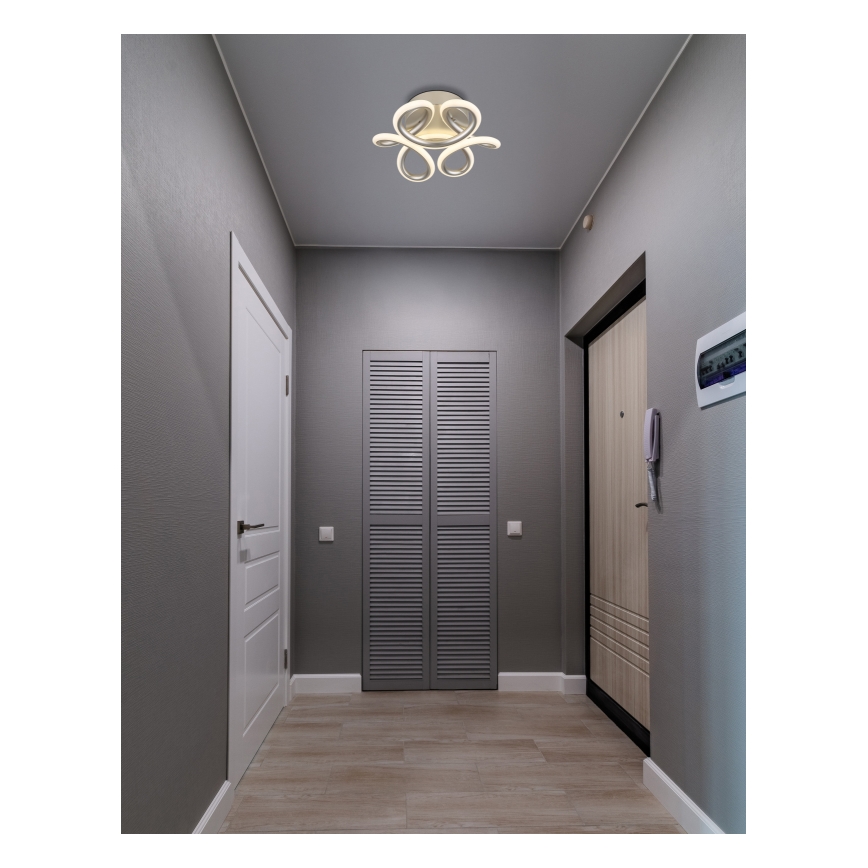 Globo - Iluminação de teto LED LED/24W/230V 2700/4000/6000K diâmetro 26 cm cromado mate