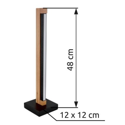 Globo - Candeeiro de mesa LED LED/8W/230V 48 cm