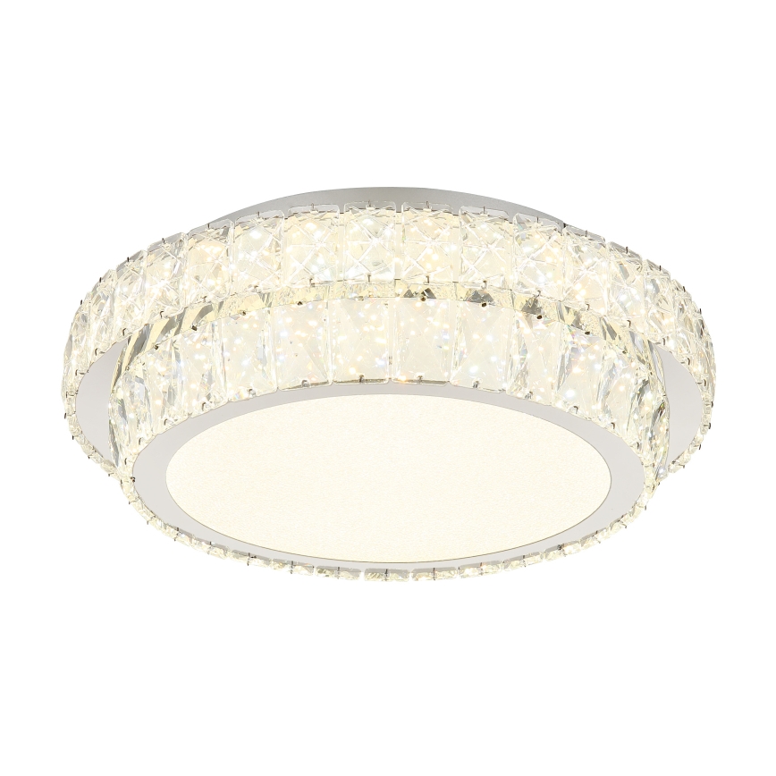Globo - Luminária de teto LED dimerizável, 38W/230V, 2700-6000K, Ø 40 cm + controlo remoto