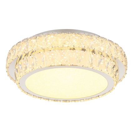 Globo - Luminária de teto LED dimerizável, 38W/230V, 2700-6000K, Ø 40 cm + controlo remoto