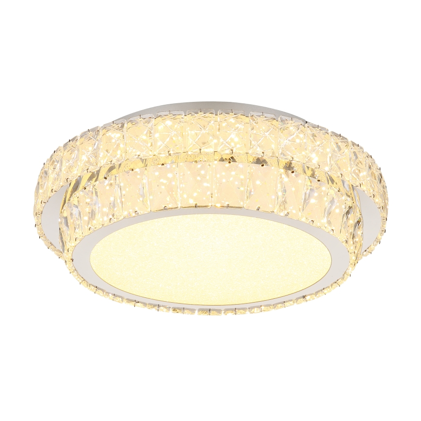 Globo - Luminária de teto LED dimerizável, 38W/230V, 2700-6000K, Ø 40 cm + controlo remoto