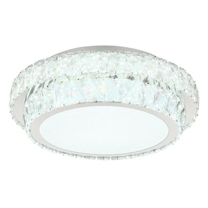 Globo - Luminária de teto LED dimerizável, 38W/230V, 2700-6000K, Ø 40 cm + controlo remoto