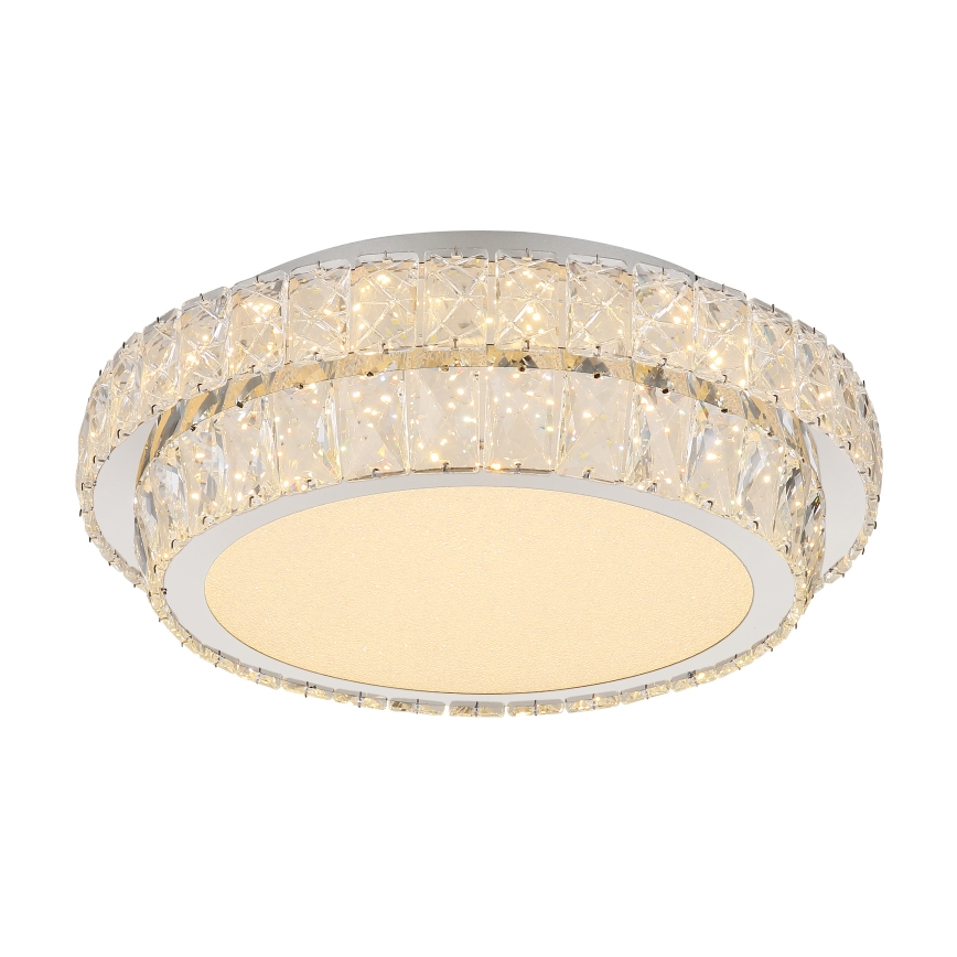 Globo - Luminária de teto LED dimerizável, 38W/230V, 2700-6000K, Ø 40 cm + controlo remoto