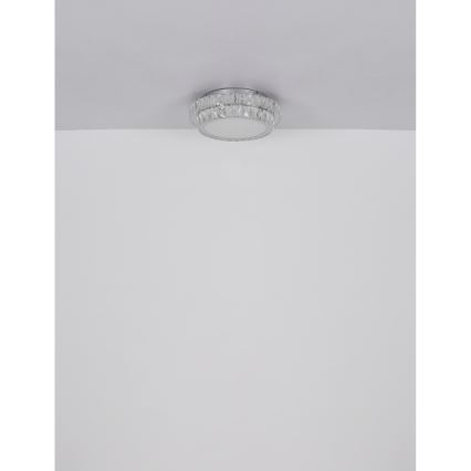 Globo - Luminária de teto LED dimerizável, 38W/230V, 2700-6000K, Ø 40 cm + controlo remoto