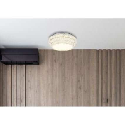 Globo - Luminária de teto LED dimmerizável LED/48W/230V 2700-6000K diâmetro 50 cm branca + controlo remoto