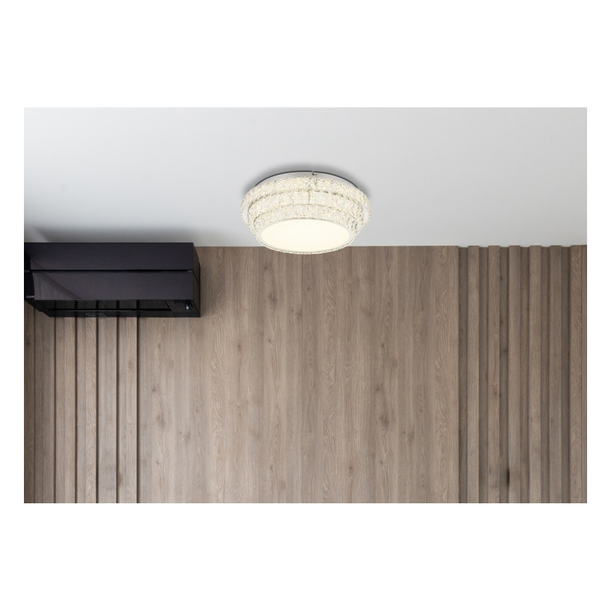 Globo - Luminária de teto LED dimmerizável LED/48W/230V 2700-6000K diâmetro 50 cm branca + controlo remoto