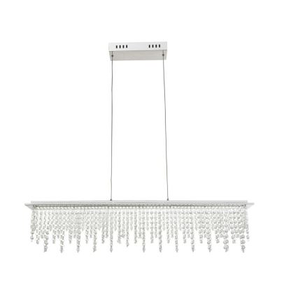 Globo - LED Regulação cristal candelabro suspenso LED/24W/230V 3000-6000K + controlo remoto
