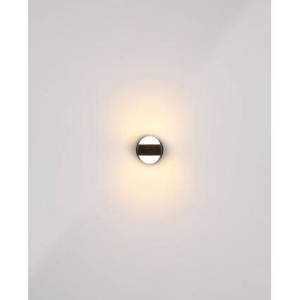 Globo - LED Regulação recarregável táctil iluminação de parede LED/1,4W/5V 1800 mAh preto