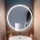 Globo 84033 - Espelho LED regulável com retroiluminação RIVAS LED/10W/230V 4000K d. 55 cm