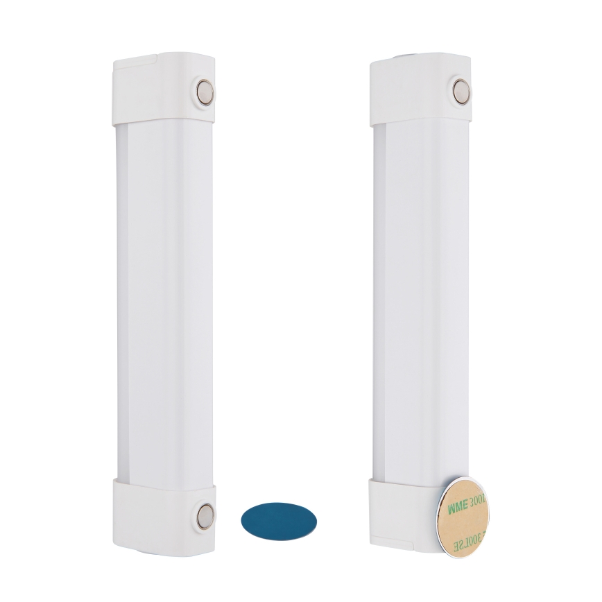 Globo - Luz LED recarregável sob o armário de cozinha 3em1 LED/2W/5V 3000/4000/7000K 800 mAh