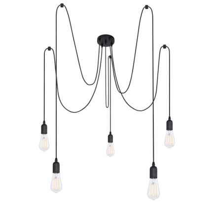 Globo - Iluminação pendente 5xE27/60W/230V