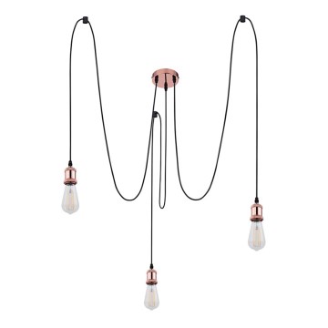 Globo A32-3 - Candeeiro suspenso OLIVER 3xE27/40W/230V aranha