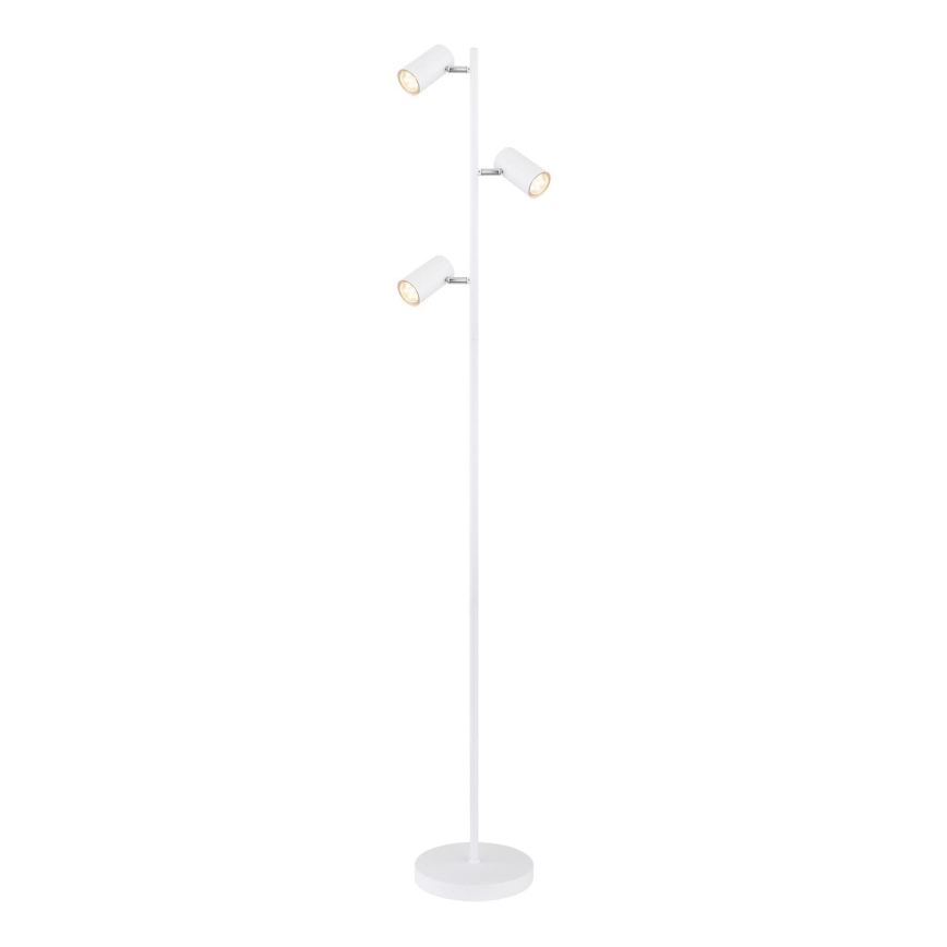 Globo - Candeeiro de chão 3xGU10/5W/230V branco
