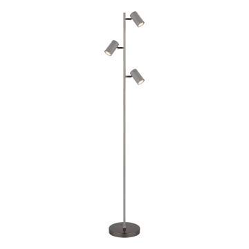 Globo - Candeeiro de chão 3xGU10/5W/230V cinzento