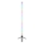 Globo - Candeeiro de chão LED RGB com regulação LED/7W/5V + comando