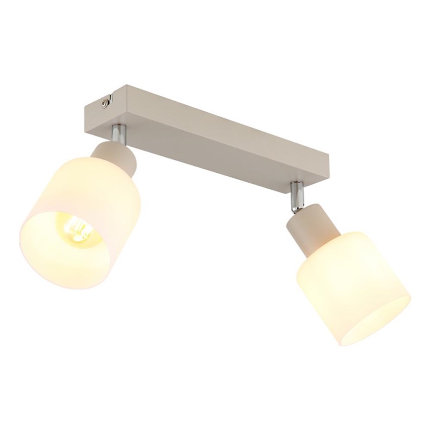 Globo - Candeeiro de dois focos 2xE14/25W/230V