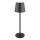 Globo - Candeeiro de exterior LED tátil regulável LED/3W/3,7V IP44 1800mAh + USB preto