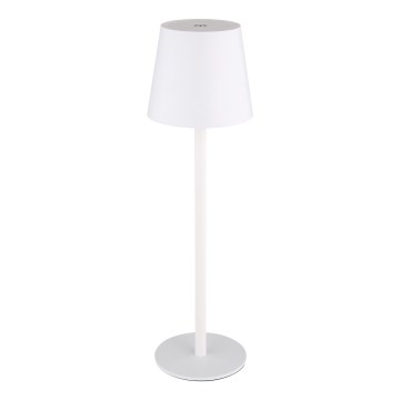 Globo - Candeeiro de exterior tátil LED regulável LED/3W/3,7V IP44 1800 mAh USB branco