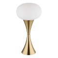 Globo - Candeeiro de mesa 1xE14/25W/230V latão