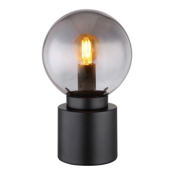 Globo - Candeeiro de mesa 1xE14/25W/230V preto