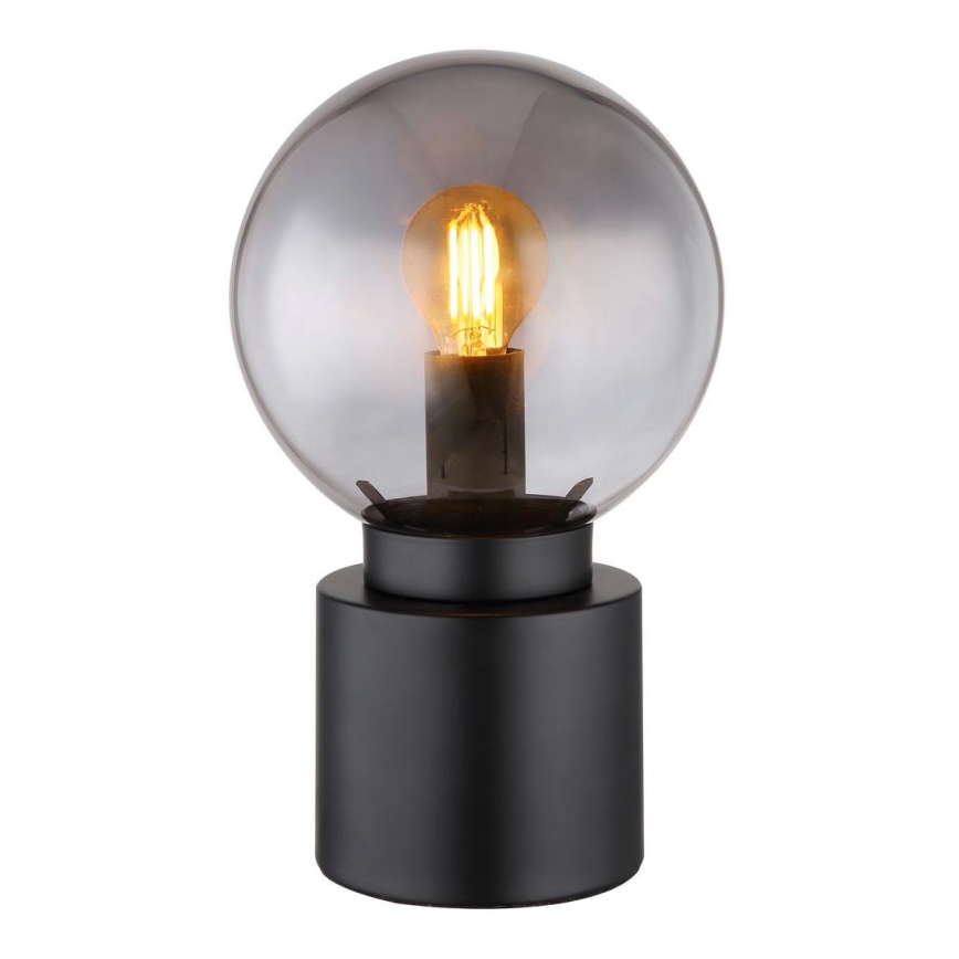 Globo - Candeeiro de mesa 1xE14/25W/230V preto