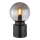 Globo - Candeeiro de mesa 1xE14/25W/230V preto