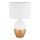 Globo - Candeeiro de mesa 1xE14/40W/230V branco