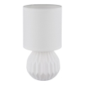 Globo - Candeeiro de mesa 1xE14/40W/230V branco