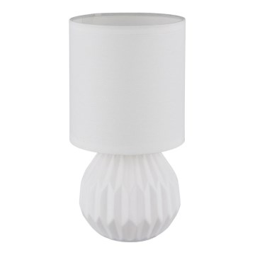 Globo - Candeeiro de mesa 1xE14/40W/230V branco