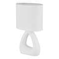 Globo - Candeeiro de mesa 1xE14/40W/230V branco