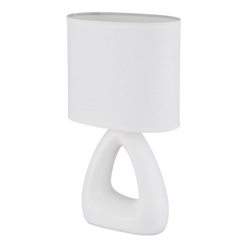 Globo - Candeeiro de mesa 1xE14/40W/230V branco