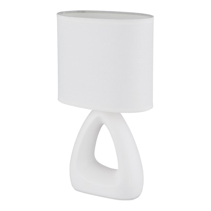 Globo - Candeeiro de mesa 1xE14/40W/230V branco