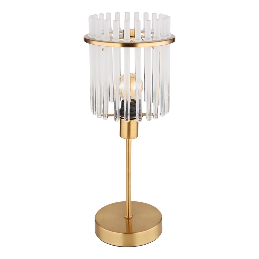 Globo - Candeeiro de mesa 1xE14/40W/230V diâmetro 15 cm dourado