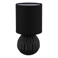Globo - Candeeiro de mesa 1xE14/40W/230V preto
